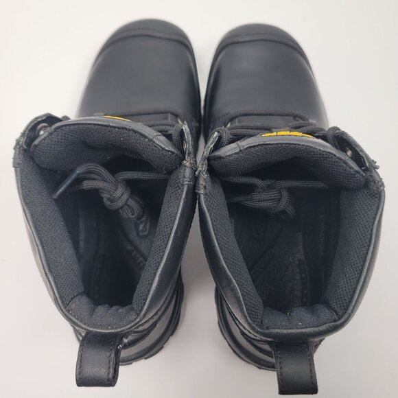 Keen Men's Black Leather Work Boots 1007680 US Size 7.5 Built in USA - Picture 5 of 9